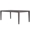 Polanco Outdoor Dining Table In Black
