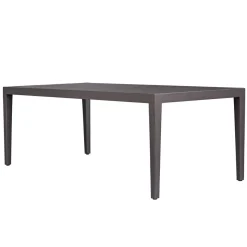 Polanco Outdoor Dining Table In Black