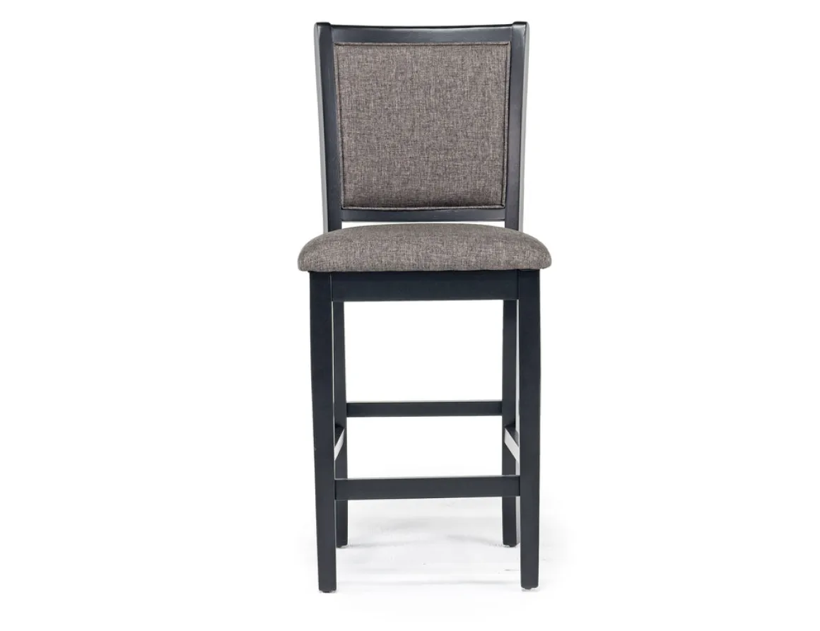 Potomac Counter Height Stool In Black, Set Of 2