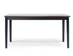 Potomac Dining Table & 4 Chairs In Brown/Black