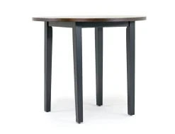 Potomac Round Counter Height Dining Table & 4 Stools In Brown/Black