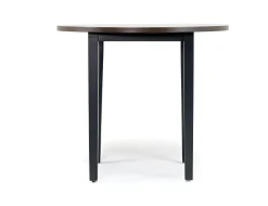 Potomac Round Counter Height Dining Table & 4 Stools In Brown/Black