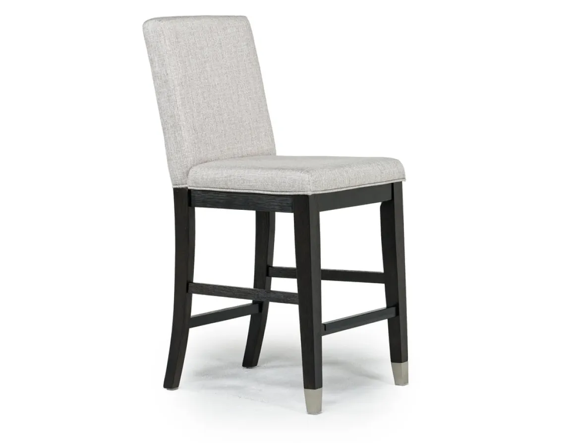 Proximity Counter Height Dining Table & 4 Stools In Gray Oak