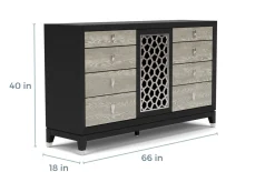 Proximity Dresser In Gray Oak Ii