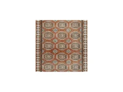 Qaabiz Rug In Sienna/Ivory/Black, 8x10