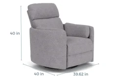 Radius Power Recliner In Dark Brown