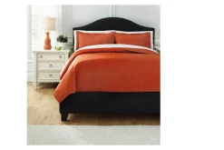 Raleda 3 Piece Coverlet In Navy, Eastern King