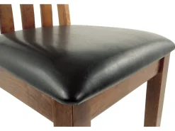 Ralene Extendable Dining Table & 6 Chairs In Brown