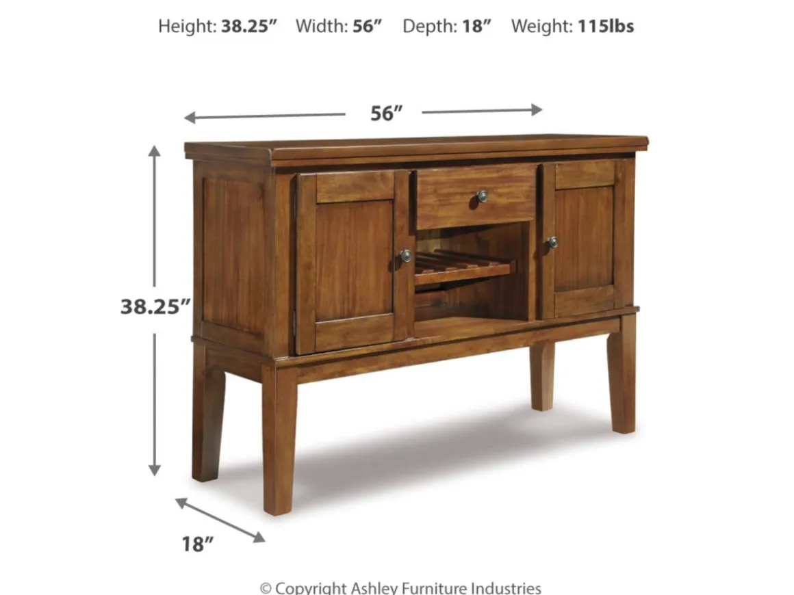 Ralene Server In Medium Brown