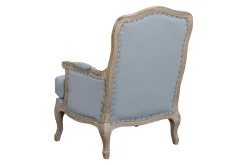 Regal Accent Chair In Light Blue