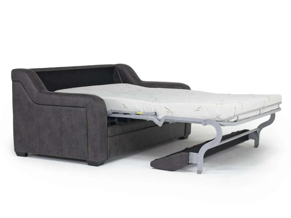 Regalla Full Sleeper Sofa W/ Mattress In Gray