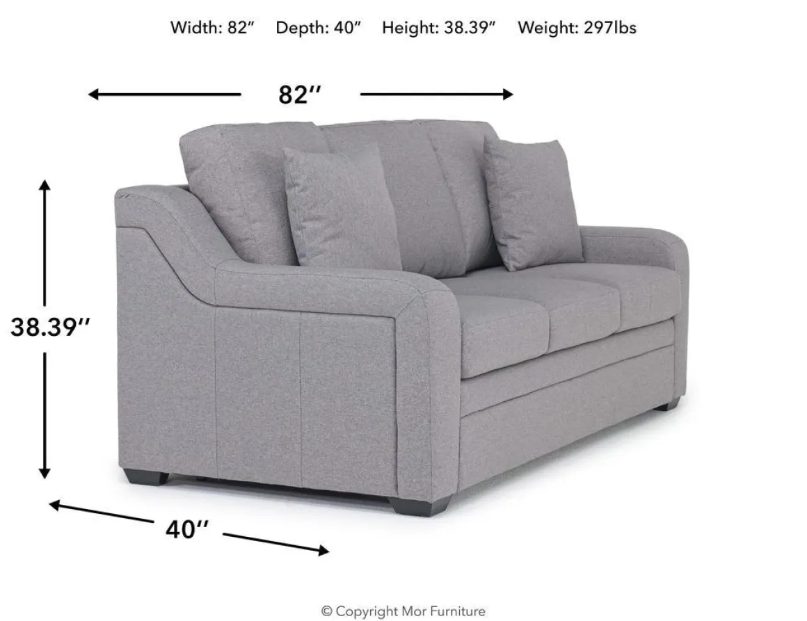 Regalla Queen Sleeper Sofa W/ Mattress In Meluco