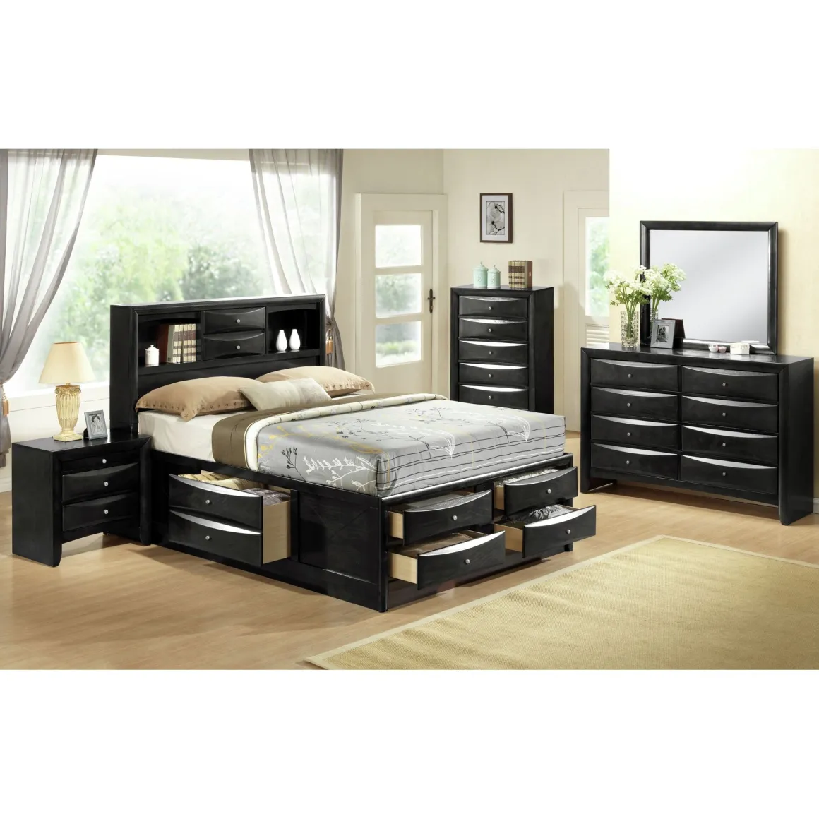 Remi Dresser In Gray