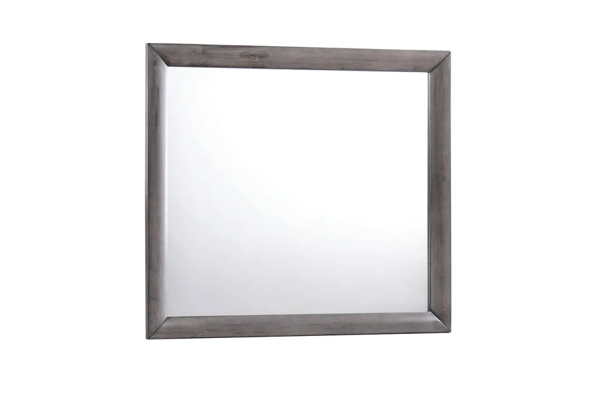Remi Mirror In Gray