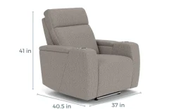 Rhys 2 Power Recliner In Gray