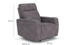 Rhys 2 Power Recliner In Gray