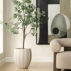 Ridgehaven Planter Vase In Natural