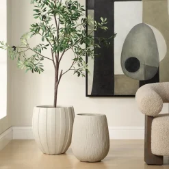 Ridgehaven Planter Vase In Natural