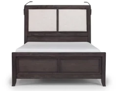 Riley Bookcase Bed In Carbonite, Ca King