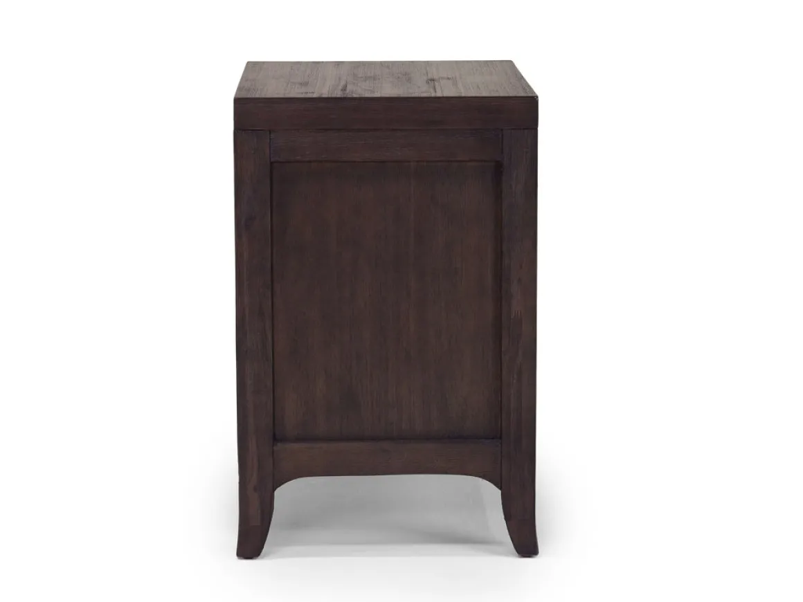 Riley Nightstand In Carbonite