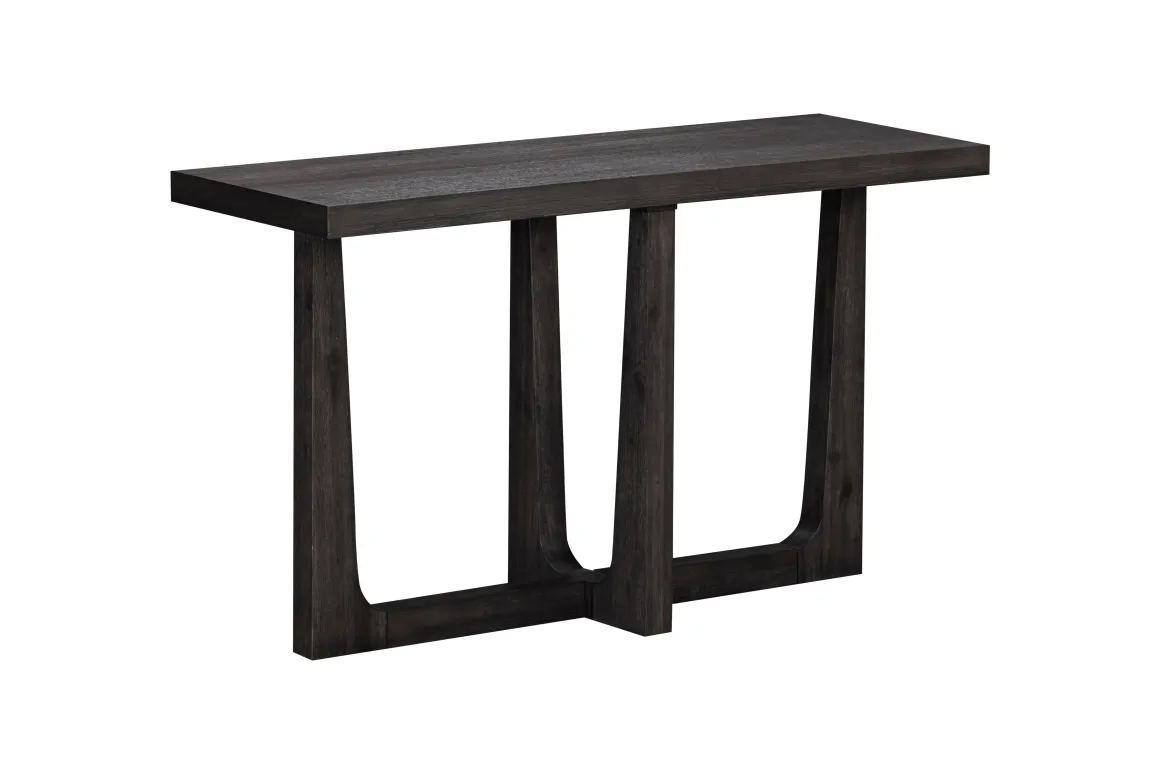 Riley Sofa Table In Carbonite