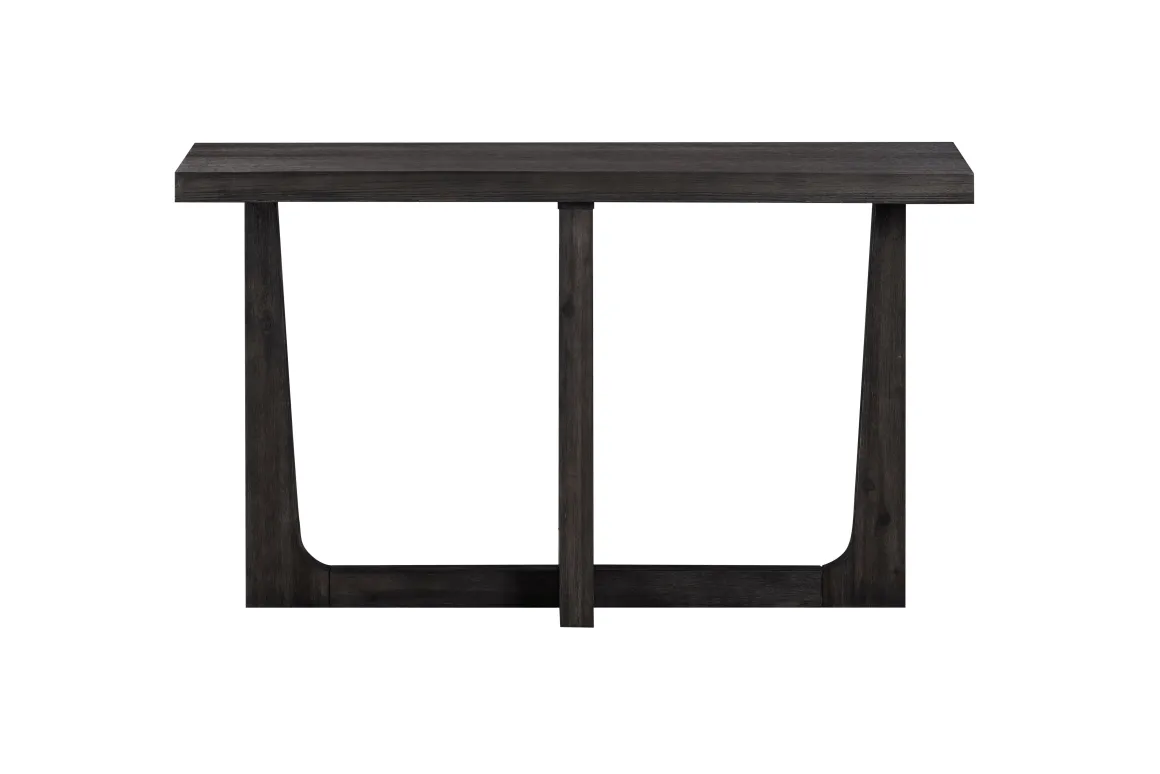 Riley Sofa Table In Carbonite