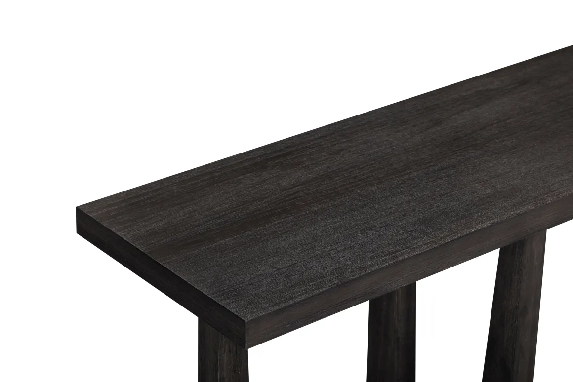 Riley Sofa Table In Carbonite