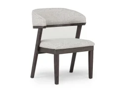 Riley Upholstered Arm Chair In Carbonite