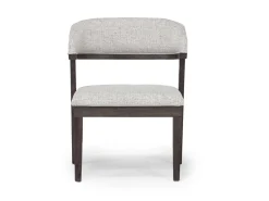 Riley Upholstered Arm Chair In Carbonite