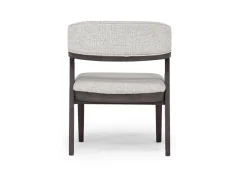 Riley Upholstered Arm Chair In Carbonite