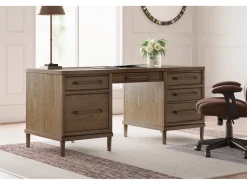 Roanhowe Office Desk In Brown
