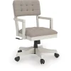 Robbinsdale Desk Chair In Antique White