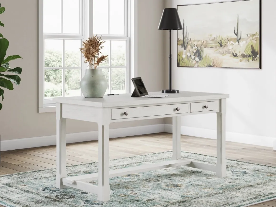 Robbinsdale Office Desk In Antique White