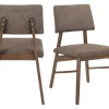 Ronan Side Chair In Walnut, Set Of 2