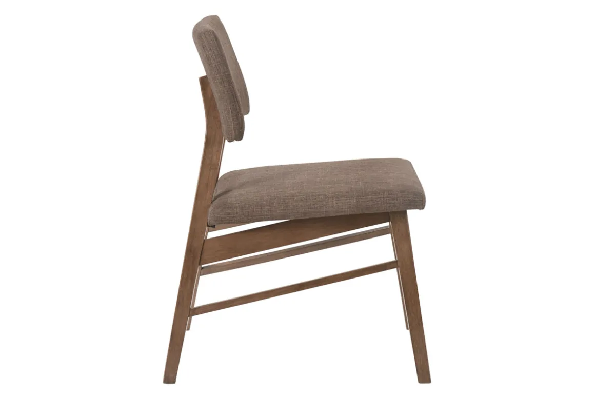 Ronan Side Chair In Walnut, Set Of 2