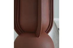 Rowandale Table Lamp In Brick Red