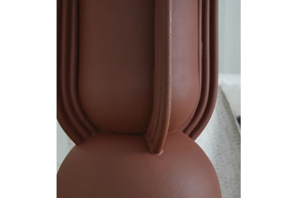 Rowandale Table Lamp In Brick Red