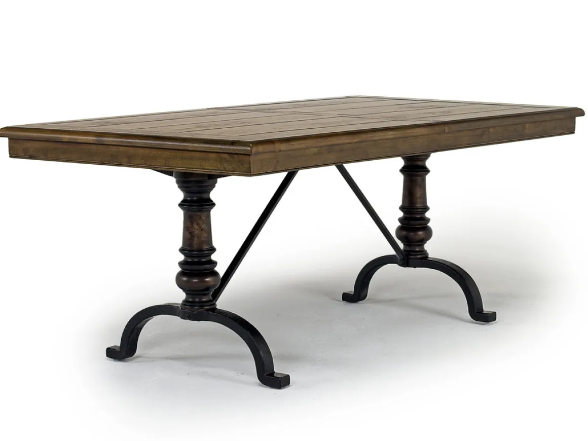 Roxy Extendable Dining Table In Vintage Taupe
