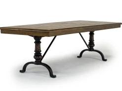 Roxy Extendable Dining Table In Vintage Taupe