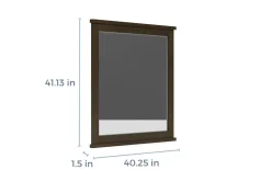 Ruff Hewn Mirror In Brown