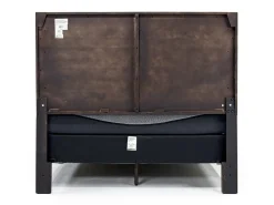 Ruff Hewn Panel Bed In Brown, Queen