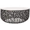Sabena Outdoor Round Coffee Table In Black