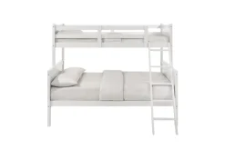 Sami Bunk Bed W/ Ladder In Espresso, Twin/ Twin