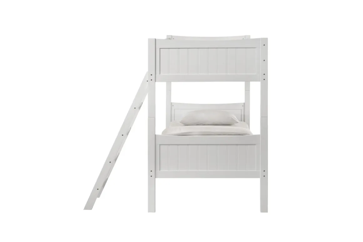 Sami Bunk Bed W/ Ladder In Espresso, Twin/ Twin
