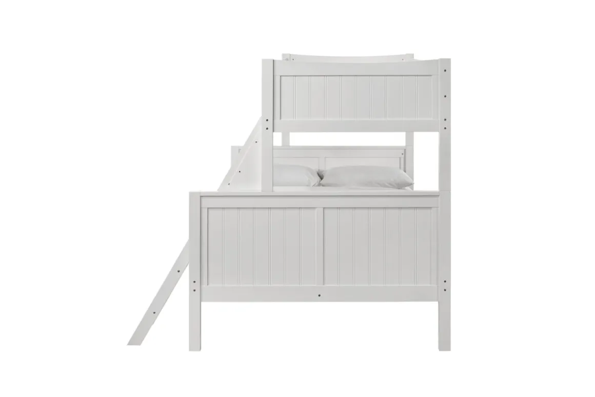 Sami Bunk Bed W/ Ladder In Espresso, Twin/ Twin