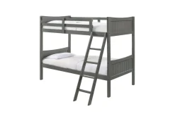 Sami Bunk Bed W/ Ladder In Espresso, Twin/ Twin