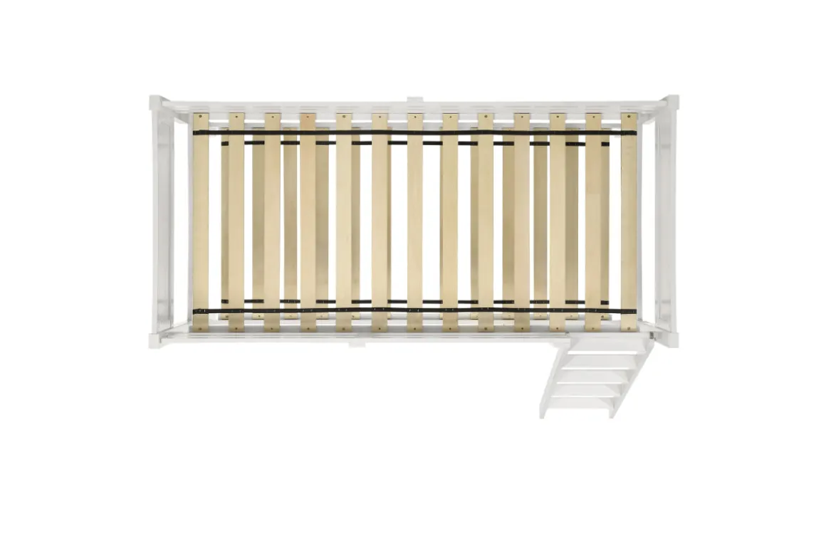 Sami Bunk Bed W/ Ladder In Espresso, Twin/ Twin