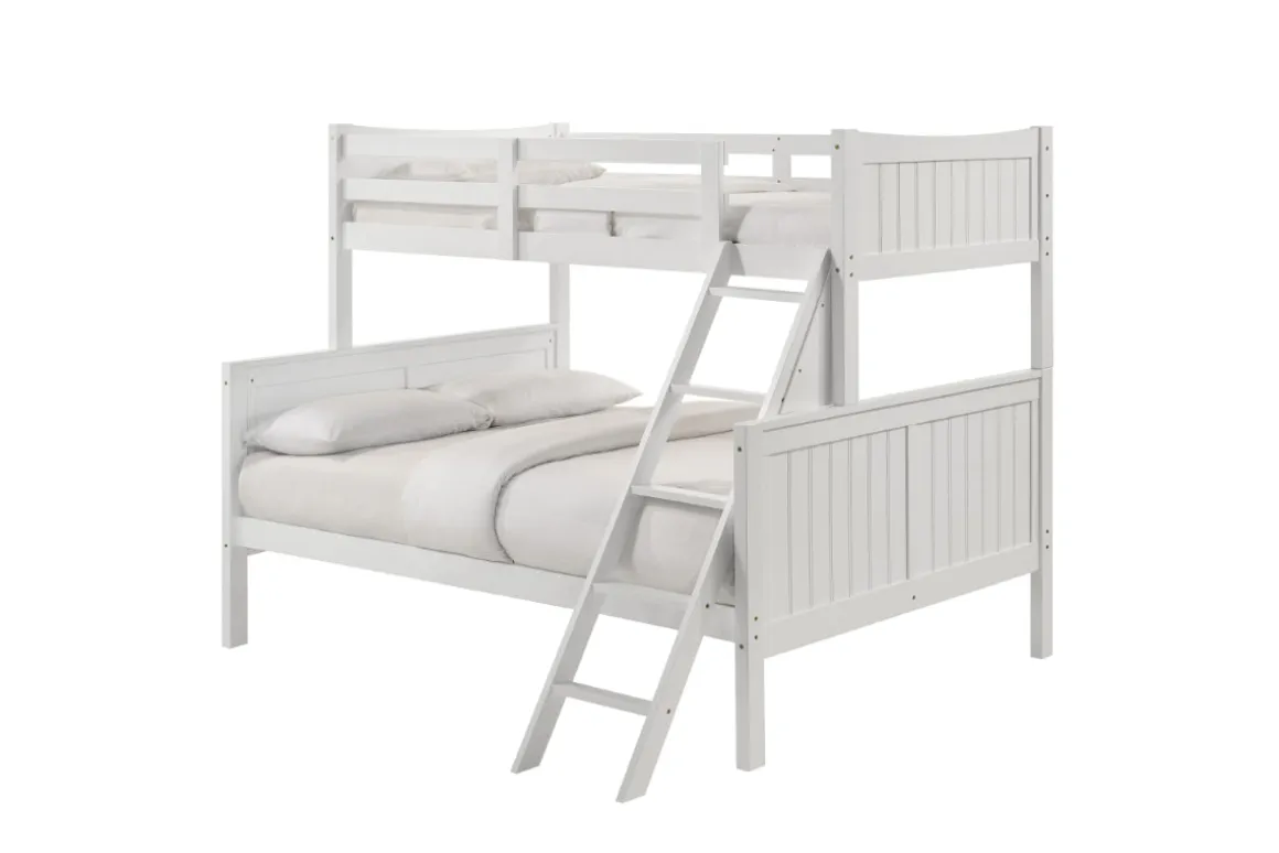 Sami Bunk Bed W/ Ladder In Espresso, Twin/ Twin
