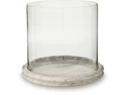 Saskia Xl Candleholders In Beige