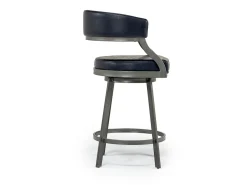 Saturn Counter Height Swivel Stool In Ford Brown